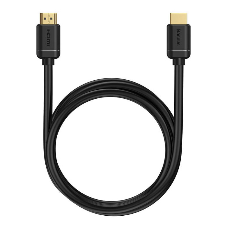 Baseus High Definition Series HDMI 2.0 kábel, 4K 60Hz, 1.5m (fekete) Baseus High Definition Series HDMI 2.0 kábel, 4K 60Hz, 1.5m (fekete)