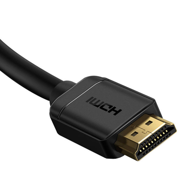 Baseus High Definition Series HDMI 2.0 kábel, 4K 60Hz, 0.75m (fekete) Baseus High Definition Series HDMI 2.0 kábel, 4K 60Hz, 0.75m (fekete)