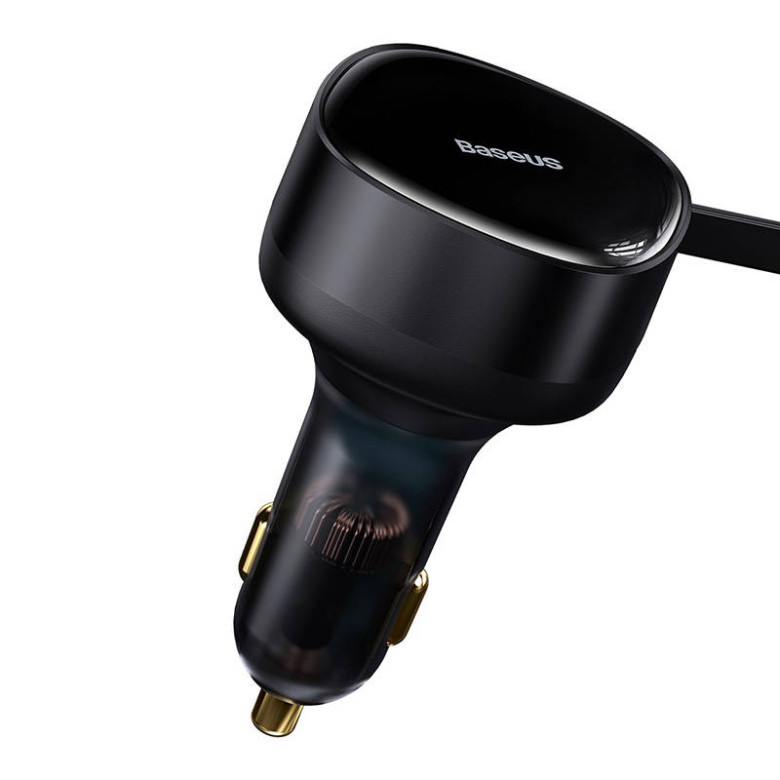 Baseus Enjoyment autós töltő USB-C + Lightning kábellel, 3A, 30W (fekete) Baseus Enjoyment autós töltő USB-C + Lightning kábellel, 3A, 30W (fekete)