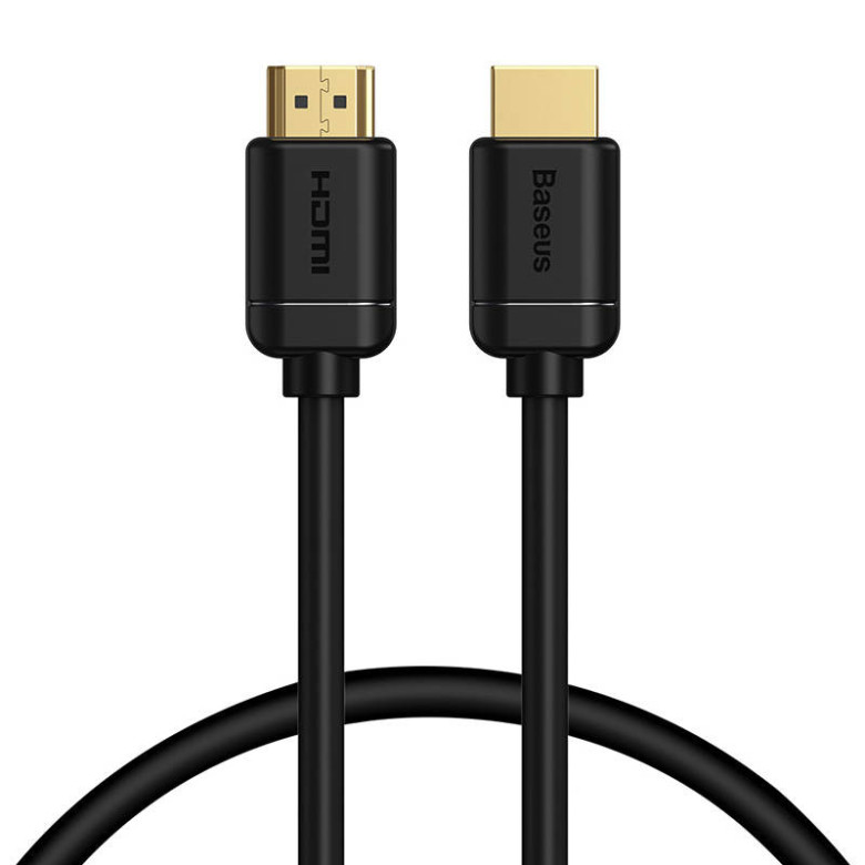 Baseus High Definition HDMI kábel 0,5m (fekete) Baseus High Definition HDMI kábel 0,5m (fekete)