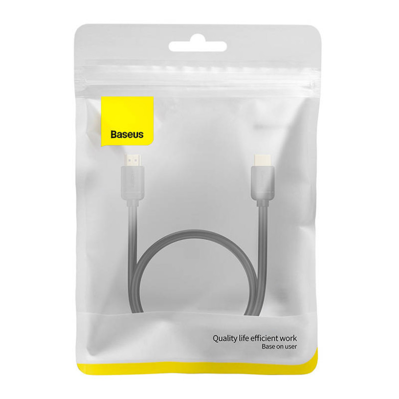 Baseus High Definition HDMI kábel 0,5m (fekete) Baseus High Definition HDMI kábel 0,5m (fekete)