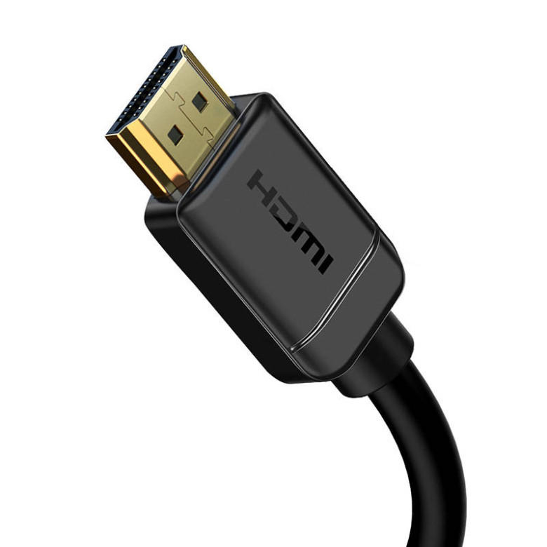 Baseus High Definition HDMI kábel 0,5m (fekete) Baseus High Definition HDMI kábel 0,5m (fekete)