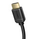 Baseus High Definition HDMI kábel 0,5m (fekete)