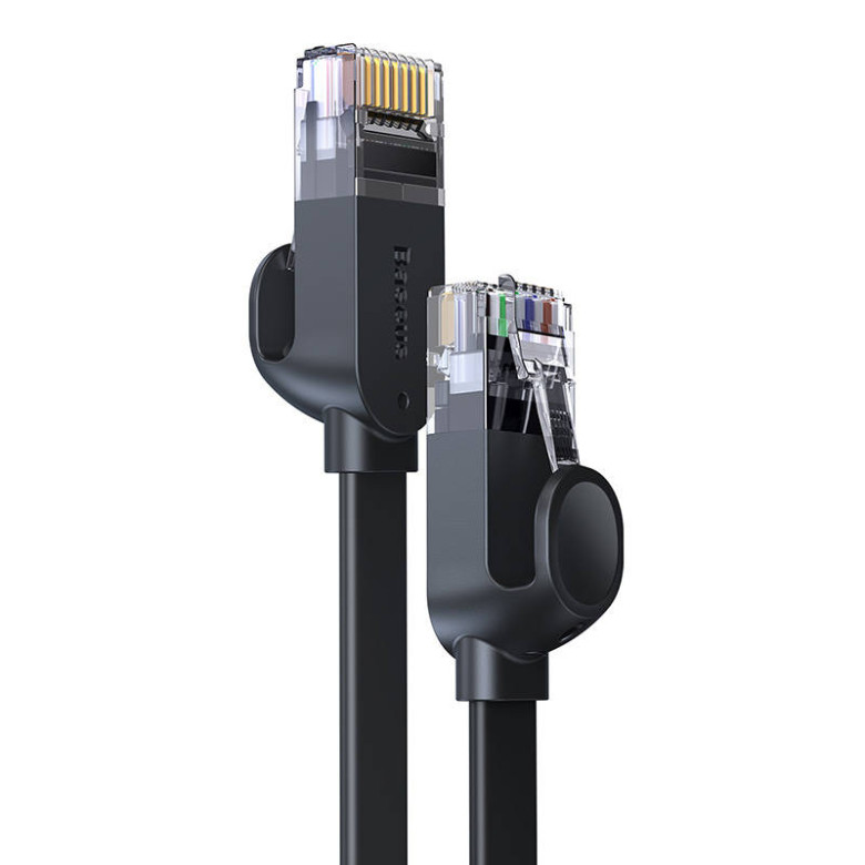 Baseus Ethernet RJ45 hálózati kábel, 1Gbps, 10m (fekete) Baseus Ethernet RJ45 hálózati kábel, 1Gbps, 10m (fekete)