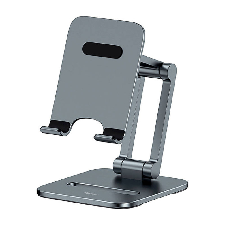 Baseus Biaxial állványtartó telefonhoz (szürke) Baseus Biaxial állványtartó telefonhoz (szürke)