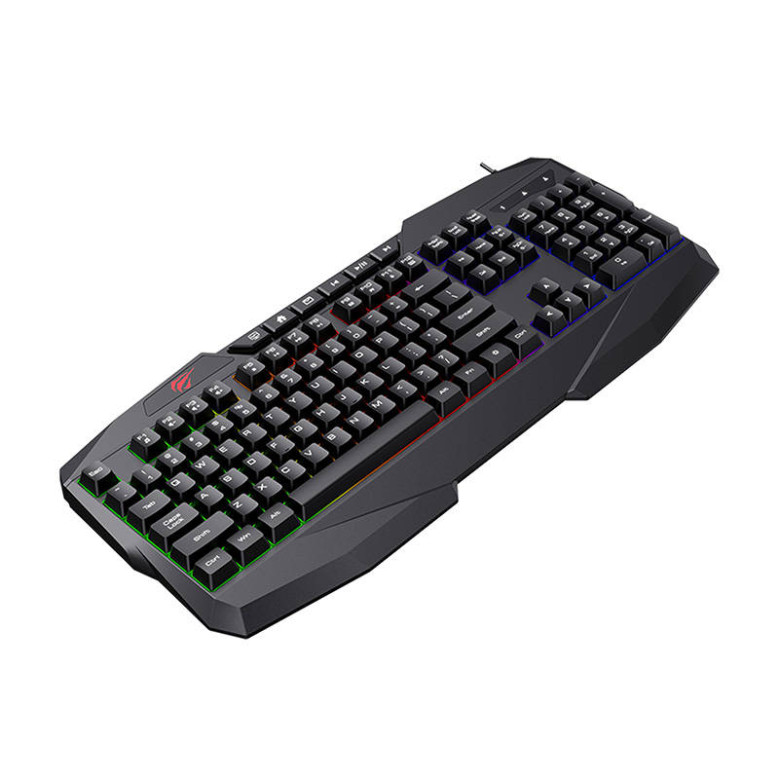 Havit KB878L gamer billentyűzet RGB (fekete) Havit KB878L gamer billentyűzet RGB (fekete)