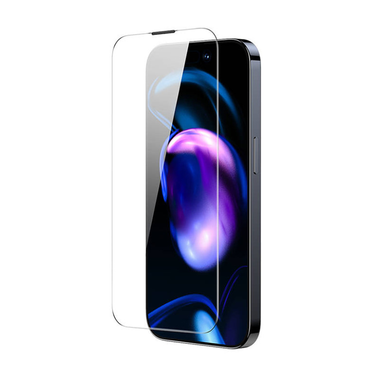 Baseus Crystal iPhone 14 Pro Max Üvegfólia porálló bevonattal, 0.3 mm (2 db) Baseus Crystal iPhone 14 Pro Max Üvegfólia porálló bevonattal, 0.3 mm (2 db)