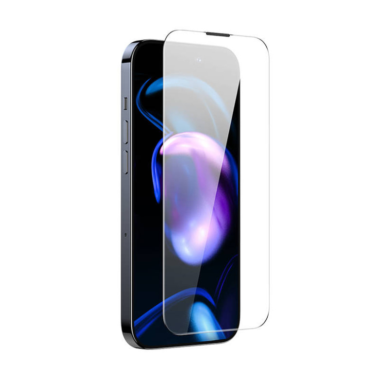 Baseus Crystal iPhone 14 Pro Max Üvegfólia porálló bevonattal, 0.3 mm (2 db) Baseus Crystal iPhone 14 Pro Max Üvegfólia porálló bevonattal, 0.3 mm (2 db)