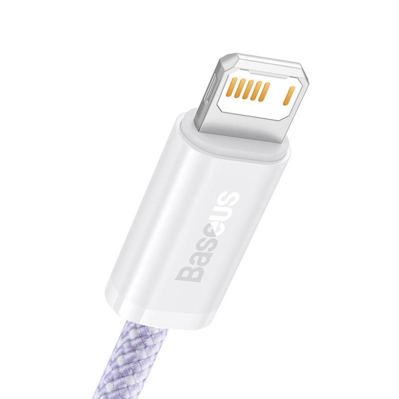 Baseus Dynamic 2 USB - Lightning töltőkábel, 2.4A, 1m (lila) Baseus Dynamic 2 USB - Lightning töltőkábel, 2.4A, 1m (lila)