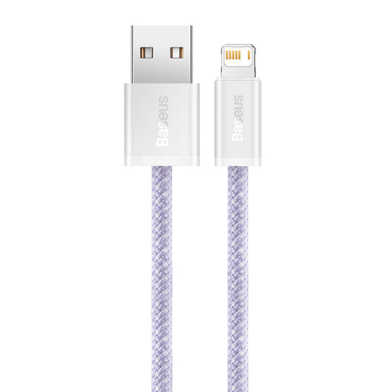 Baseus Dynamic 2 USB - Lightning töltőkábel, 2.4A, 1m (lila) Baseus Dynamic 2 USB - Lightning töltőkábel, 2.4A, 1m (lila)