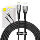 Baseus Glimmer USB - Lightning töltőkábel, 2.4A, 2m (fekete) Baseus Glimmer USB - Lightning töltőkábel, 2.4A, 2m (fekete)