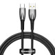 Baseus Glimmer USB - USB-C töltőkábel, 100W, 1m (fekete) Baseus Glimmer USB - USB-C töltőkábel, 100W, 1m (fekete)