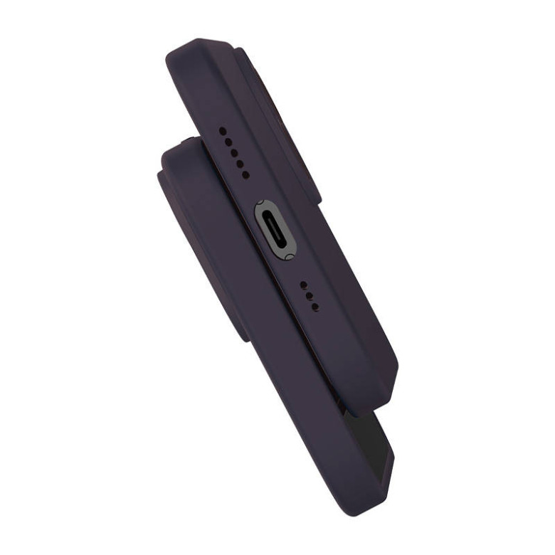 Baseus Liquid Silica iPhone 14 Pro Tok, üvegfólia és tisztító készlet (sötétlila) Baseus Liquid Silica iPhone 14 Pro Tok, üvegfólia és tisztító készlet (sötétlila)