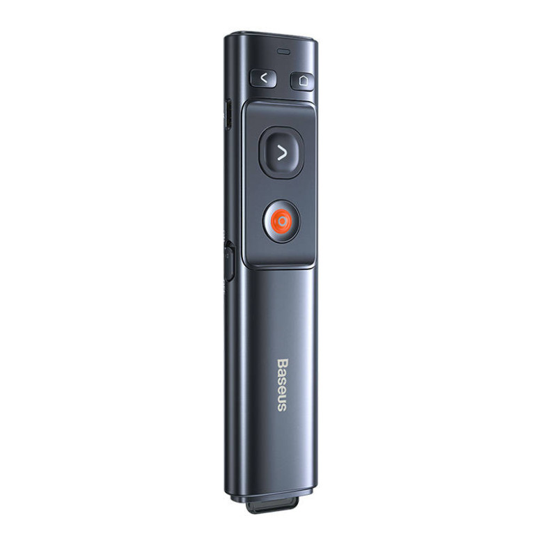 Baseus Orange Dot Multifunkcionális távirányító prezentációhoz (szürke) Baseus Orange Dot Multifunkcionális távirányító prezentációhoz (szürke)