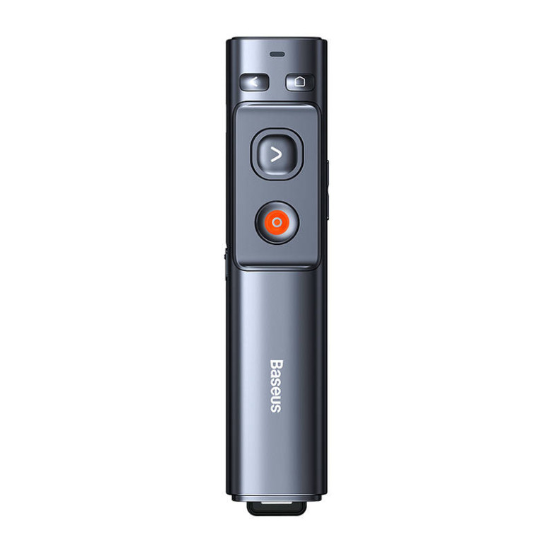 Baseus Orange Dot Multifunkcionális távirányító prezentációhoz (szürke) Baseus Orange Dot Multifunkcionális távirányító prezentációhoz (szürke)