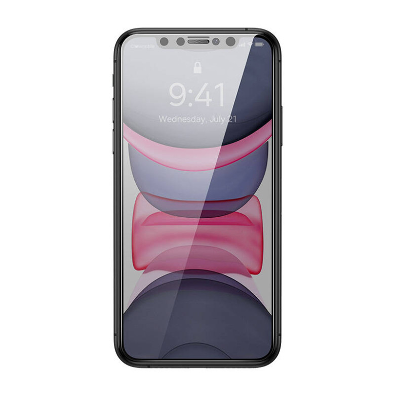 Baseus iPhone 11/XR Privatizációs szűrős üvegfólia, 0.3 mm Baseus iPhone 11/XR Privatizációs szűrős üvegfólia, 0.3 mm
