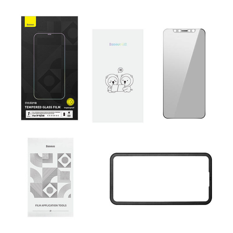 Baseus iPhone 11/XR Privatizációs szűrős üvegfólia, 0.3 mm Baseus iPhone 11/XR Privatizációs szűrős üvegfólia, 0.3 mm