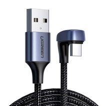 UGREEN USB 2.0 A-C kábel, 1 m (fekete) UGREEN USB 2.0 A-C kábel, 1 m (fekete)