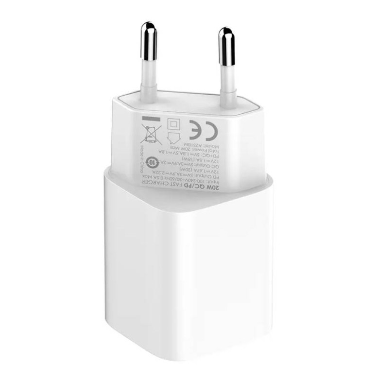 LDNIO A2318M USB, USB-C hálózati töltő + USB-C - Lightning kábel LDNIO A2318M USB, USB-C hálózati töltő + USB-C - Lightning kábel