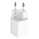 LDNIO A2318M USB, USB-C hálózati töltő + USB-C - Lightning kábel
