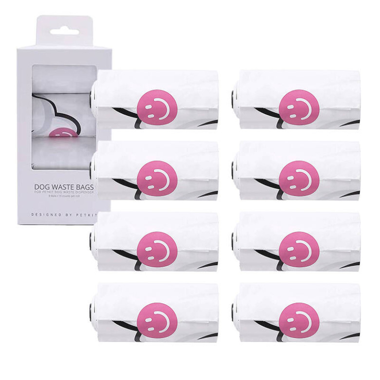 PetKit kutyaürülék zacskók - 8 tekercs