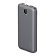 LDNIO Powerbank PQ10, 2xUSB, 22.5W, 10000mah (szürke)