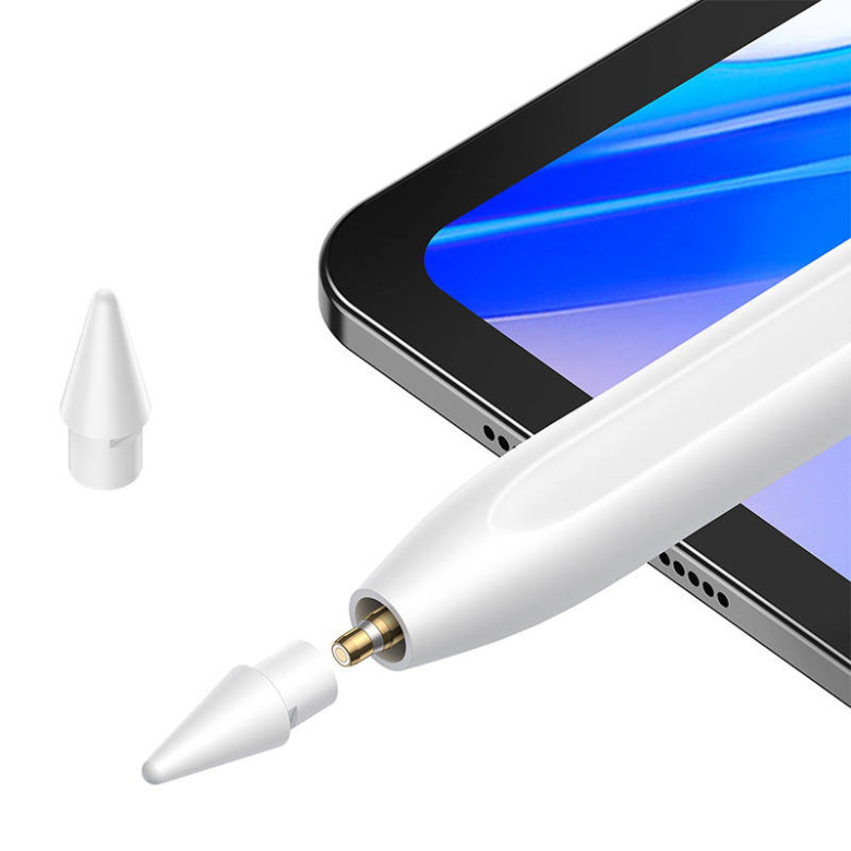 Baseus Smooth Writing 2 Stylus LED indikátorral (fehér) Baseus Smooth Writing 2 Stylus LED indikátorral (fehér)