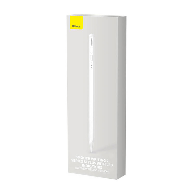 Baseus Smooth Writing 2 Stylus LED indikátorral (fehér) Baseus Smooth Writing 2 Stylus LED indikátorral (fehér)