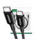 UGREEN 15275 2 x USB-C Kábel 1m (fekete) UGREEN 15275 2 x USB-C Kábel 1m (fekete)