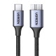 UGREEN 15231 USB-C és Micro USB kábel, 0,5m (fekete)