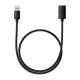 Baseus USB 3.0 hímivarú és nőivarú hosszabbító, AirJoy sorozat, 0,5m (fekete)