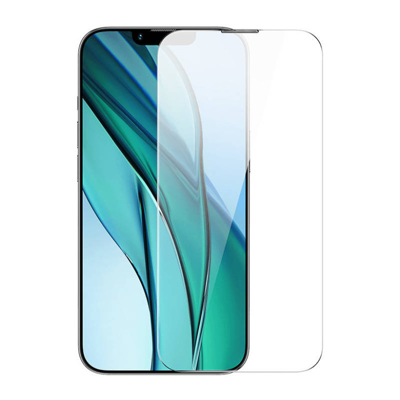 Baseus Corning edzett üveg iPhone 13/13Pro/14 készülékhez porszűrővel Baseus Corning edzett üveg iPhone 13/13Pro/14 készülékhez porszűrővel
