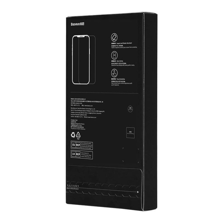 Baseus Corning edzett üveg iPhone 13/13Pro/14 készülékhez porszűrővel Baseus Corning edzett üveg iPhone 13/13Pro/14 készülékhez porszűrővel