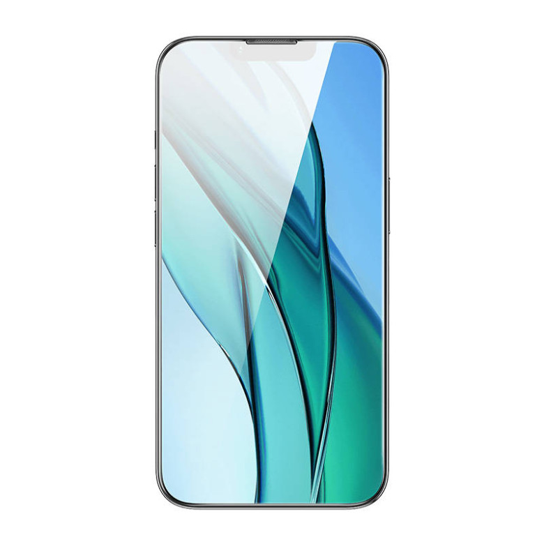 Baseus Corning edzett üveg iPhone 13/13Pro/14 készülékhez porszűrővel Baseus Corning edzett üveg iPhone 13/13Pro/14 készülékhez porszűrővel