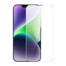 Baseus Corning edzett üveg iPhone 13 Pro Max/14 Plus készülékhez porszűrővel Baseus Corning edzett üveg iPhone 13 Pro Max/14 Plus készülékhez porszűrővel