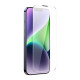 Baseus Corning edzett üveg iPhone 13 Pro Max/14 Plus készülékhez porszűrővel