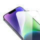Baseus Corning edzett üveg iPhone 13 Pro Max/14 Plus készülékhez porszűrővel