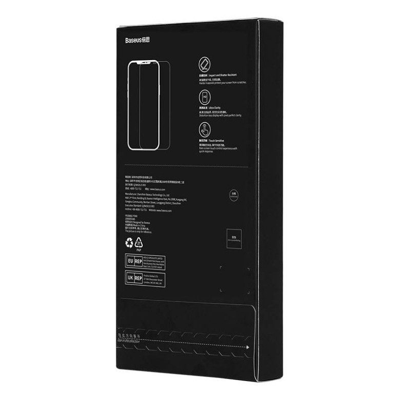 Baseus Corning edzett üveg iPhone 13 Pro Max/14 Plus készülékhez porszűrővel Baseus Corning edzett üveg iPhone 13 Pro Max/14 Plus készülékhez porszűrővel