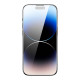 Baseus Corning edzett üveg iPhone 14 Pro Max készülékhez porszűrővel