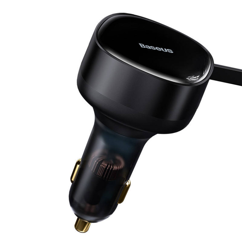 Baseus Enjoyment autós töltő USB-C kábellel, 33W (fekete) Baseus Enjoyment autós töltő USB-C kábellel, 33W (fekete)