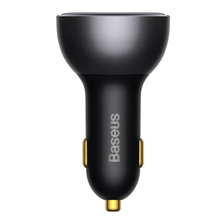 Baseus Superme autós töltő, USB, USB-C, 140W (fekete) Baseus Superme autós töltő, USB, USB-C, 140W (fekete)