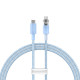 Baseus USB-C Lightning Explorer Series 1m-es gyors töltőkábel, 20W (kék)