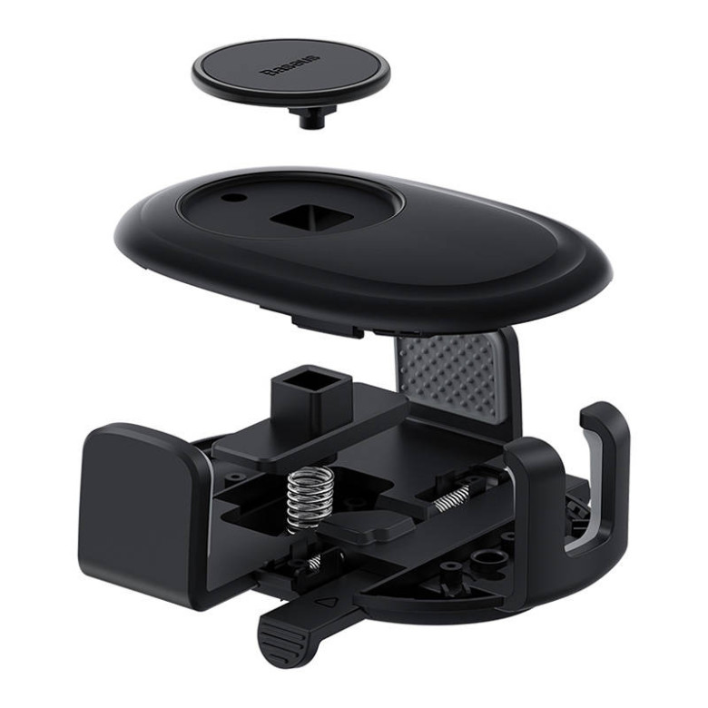 Baseus UltraControl Lite Series Autós tartó (fekete) Baseus UltraControl Lite Series Autós tartó (fekete)