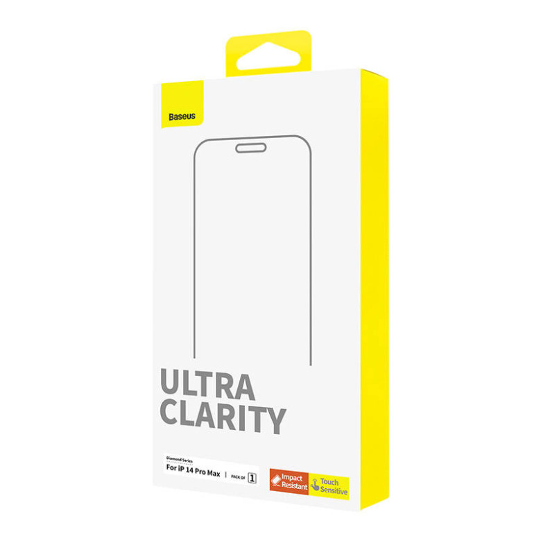 Edzett üveg képernyővédő Baseus OS Diamond Series HD Iphone 14 Pro Max-hez (átlátszó) Edzett üveg képernyővédő Baseus OS Diamond Series HD Iphone 14 Pro Max-hez (átlátszó)