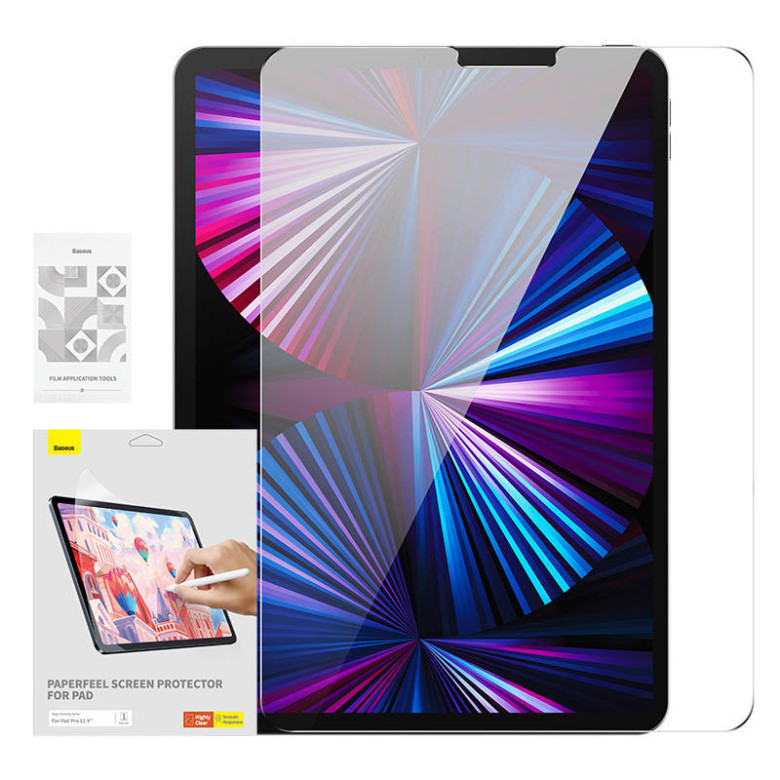 Baseus Paperfeel fólia Pad Pro (2018/2020/2021/2022) 12.9″, átlátszó