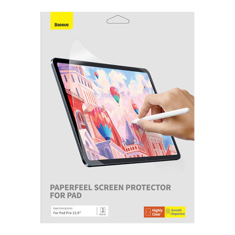 Baseus Paperfeel fólia Pad Pro (2018/2020/2021/2022) 12.9″, átlátszó Baseus Paperfeel fólia Pad Pro (2018/2020/2021/2022) 12.9″, átlátszó