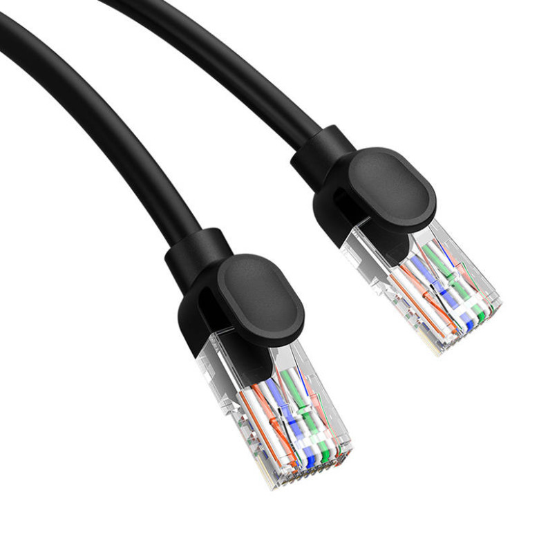 Baseus Ethernet CAT5 hálózati kábel, 5m (fekete) Baseus Ethernet CAT5 hálózati kábel, 5m (fekete)
