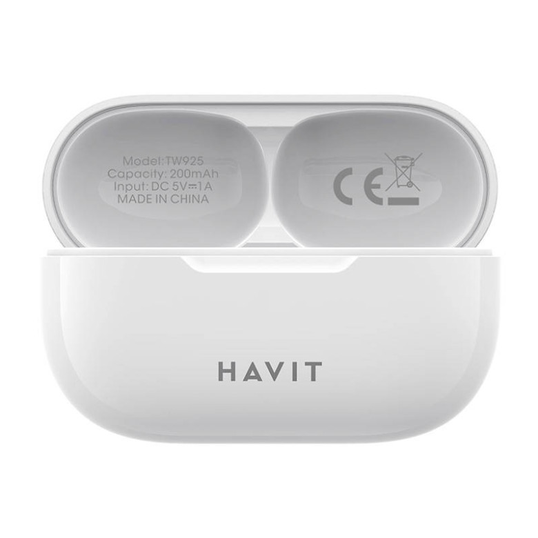 Havit TW925 TWS fülhallgató (fehér) Havit TW925 TWS fülhallgató (fehér)