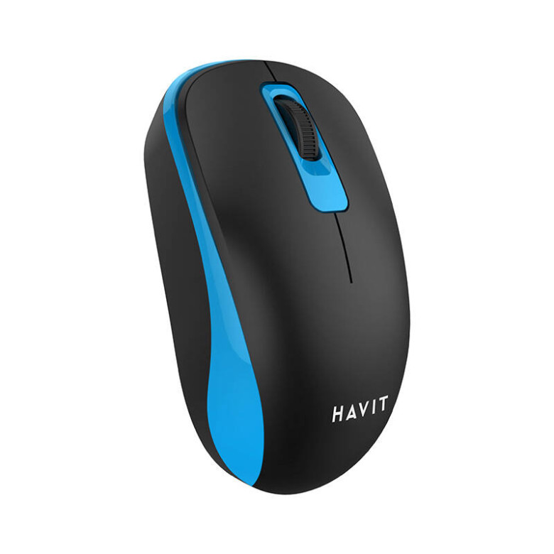 Havit MS626GT vezeték nélküli egér (fekete és kék) Havit MS626GT vezeték nélküli egér (fekete és kék)