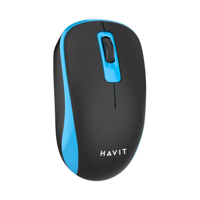 Havit MS626GT vezeték nélküli egér (fekete és kék) Havit MS626GT vezeték nélküli egér (fekete és kék)